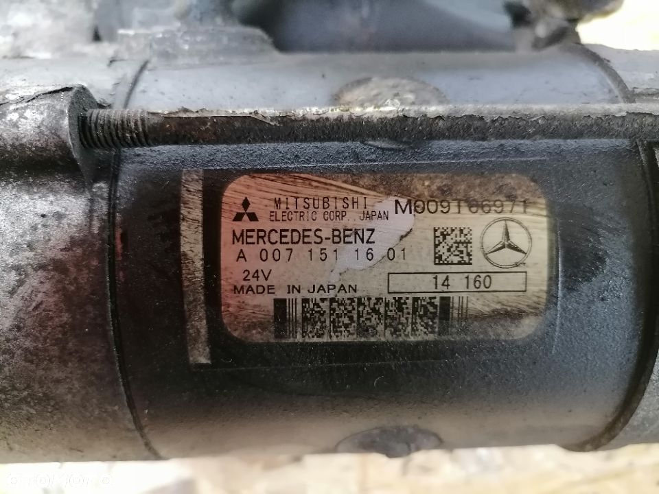 Rozrusznik Mercedes Actors MP4 Atego Antos OM936 - 2