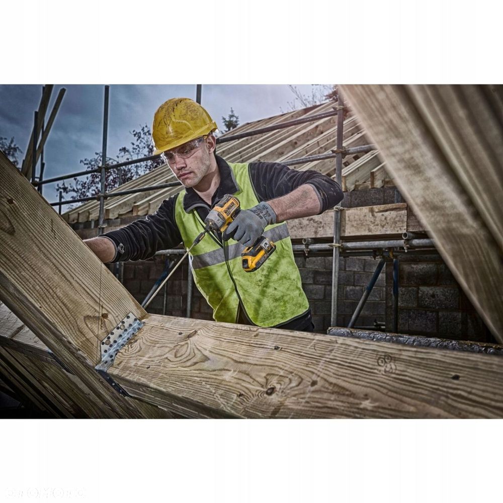 DEWALT DCF887NT KLUCZ ZAKRĘTARKA UDAROWA 18V 205NM LED SKRZYNKA WALIZKA - 5