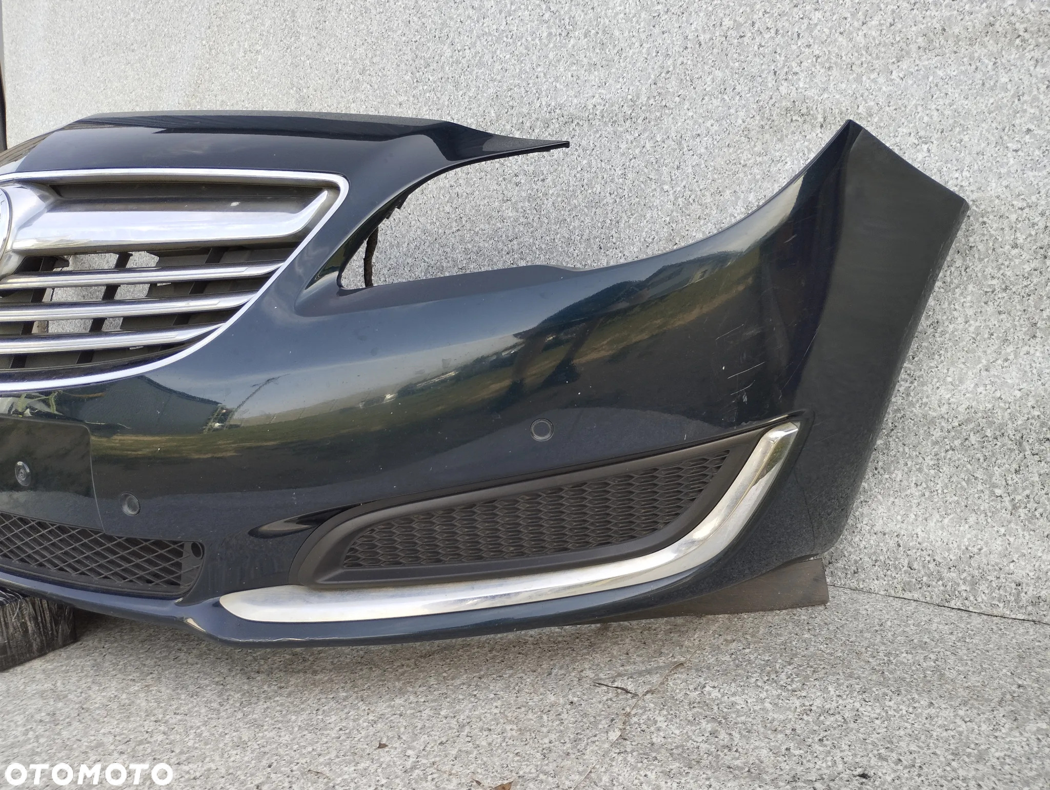 Opel Insignia A Lift 13-17r zderzak przód przedni PDC żaluzja - 3