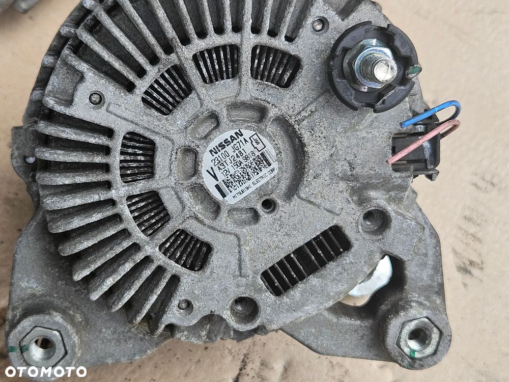 Renault Koleos I Trafic Laguna Nissan Qashqai  2.0 DCI alternator 150A 23100-JG71A Valeo 8200404459 - 4