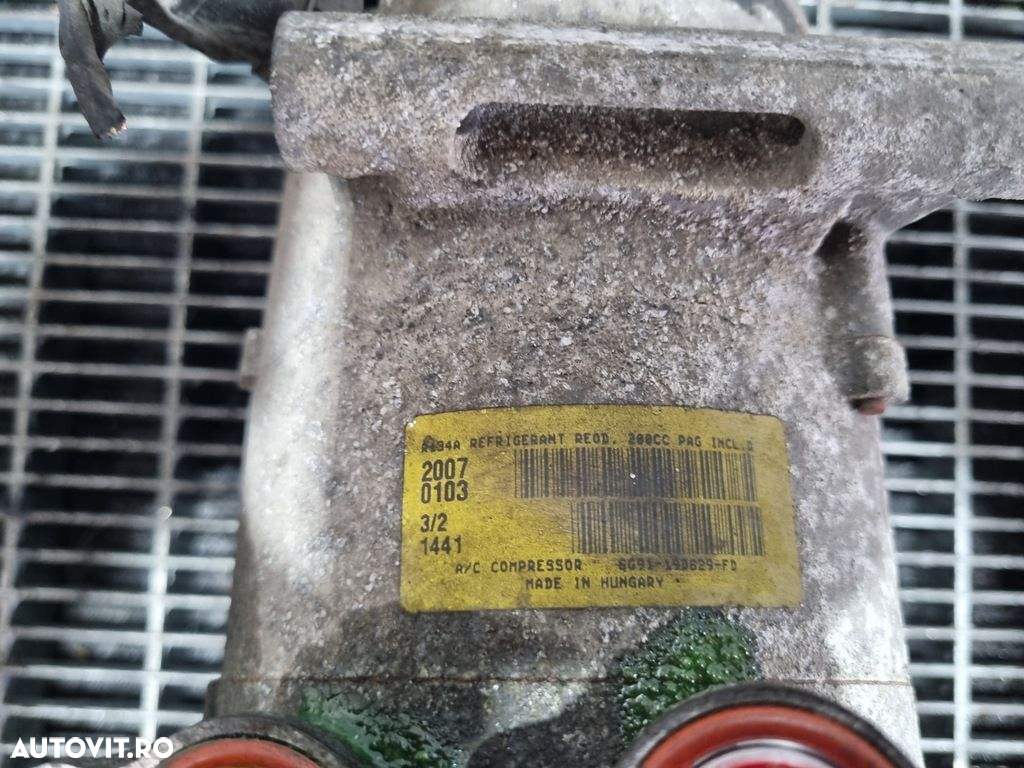 Compresor clima Land Rover Freelander 2 2.2 D 2006 - 2010 224DT (1020) 6G9119D629 - 3