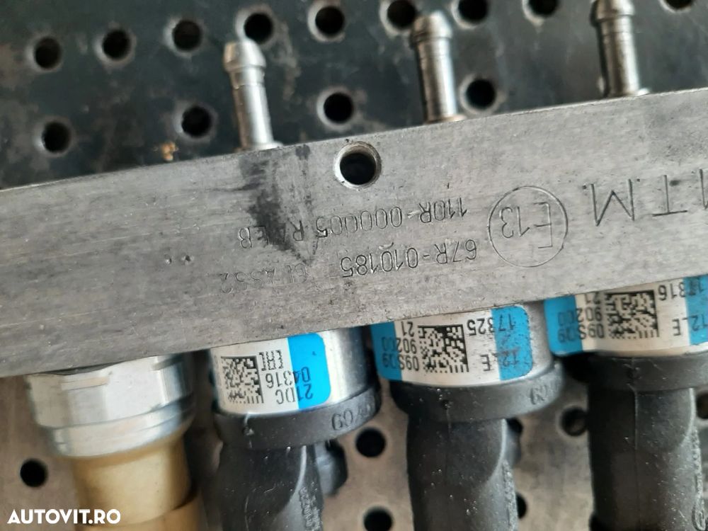 rampa injectoare gpl gaz 1.4 b 8fs peugeot 207 307 308 citroen c2 c3    67r010185  110r000005 - 4