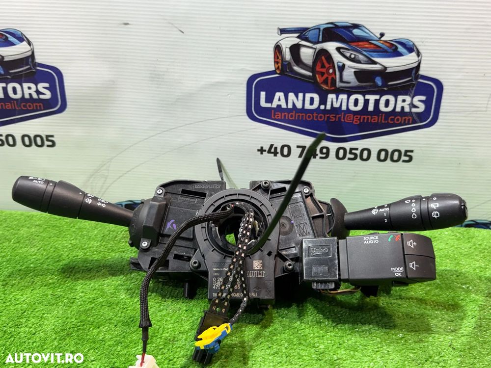 ANSAMBLU MANETE COMENZI VOLAN + SPIRA RENAULT CLIO IV 2015 1.0 BENZINA TCE COD OEM 479457095R 255675887R 2012-2019 - 1