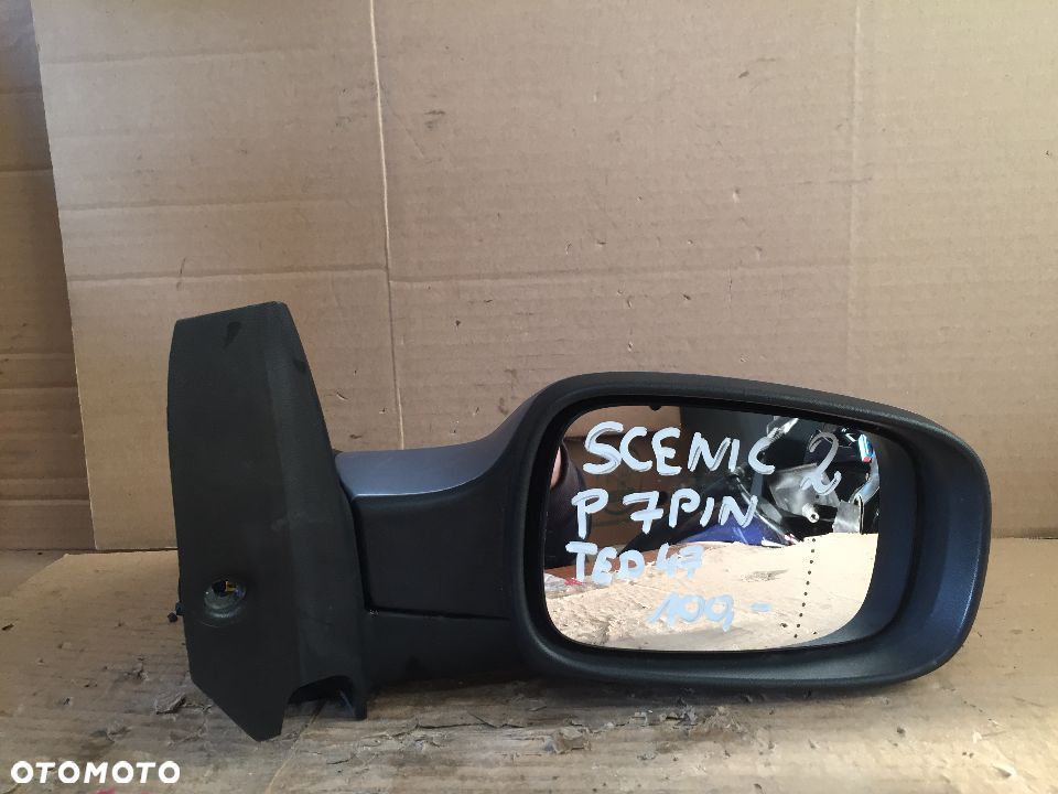 #LUSTERKO PRAWE 7 PIN RENAULT SCENIC II TED47 - 1