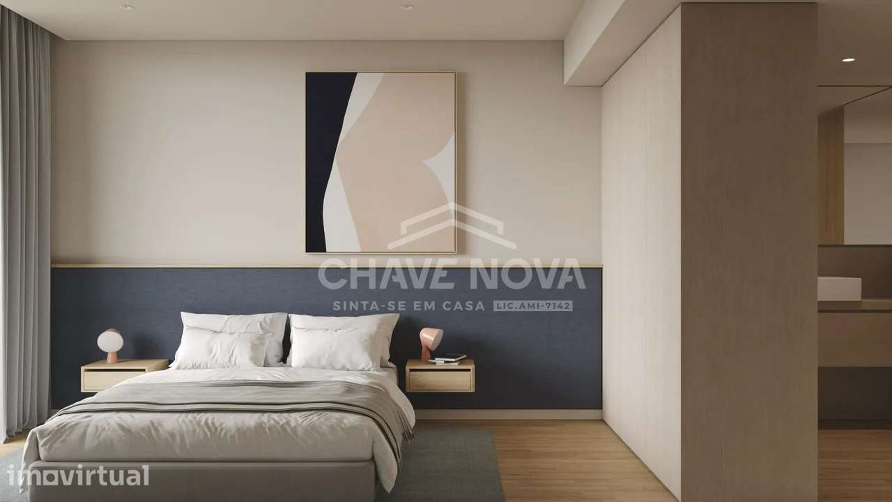 Apartamento T1 Novo no Empreendimento Prestige em Construção - Grande imagem: 4/5