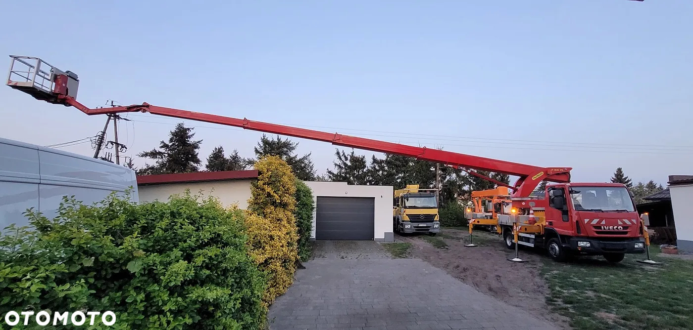 Iveco podnośnik koszowy 30 m Palfinger P300 KS Wumag WT zwyżka Ruthmann Bison TKA - 13