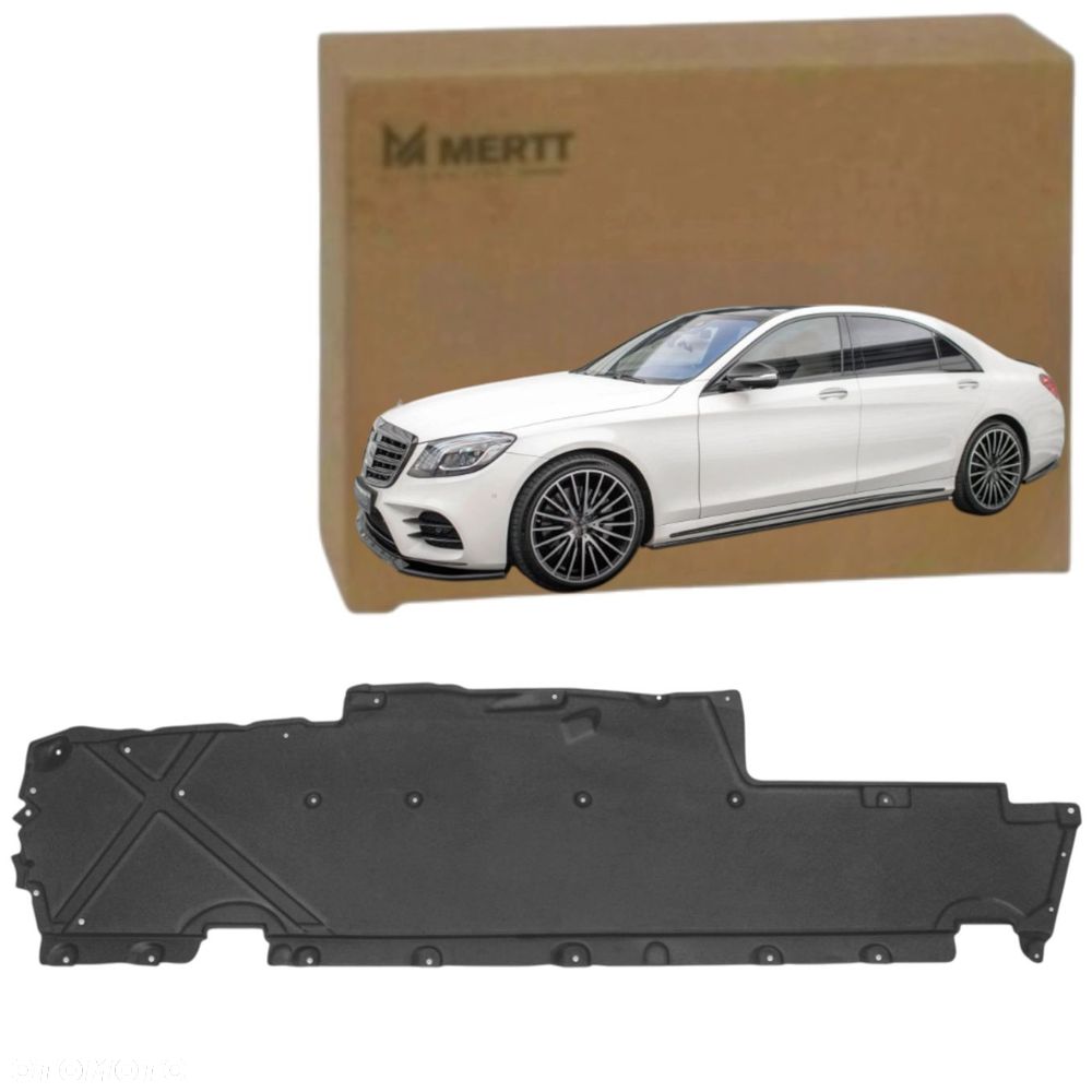 OSŁONA PŁYTA PODWOZIA LEWA MERCEDES S W222 LONG 2014-2020 A2226801307 - 1