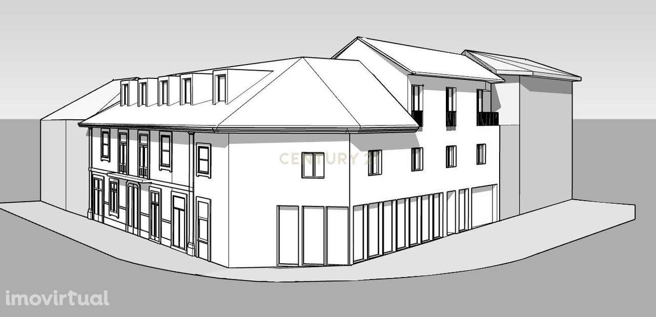 Prédio para comércio e habitação em Valongo, Porto com PIP aprovado - Grande imagem: 2/33