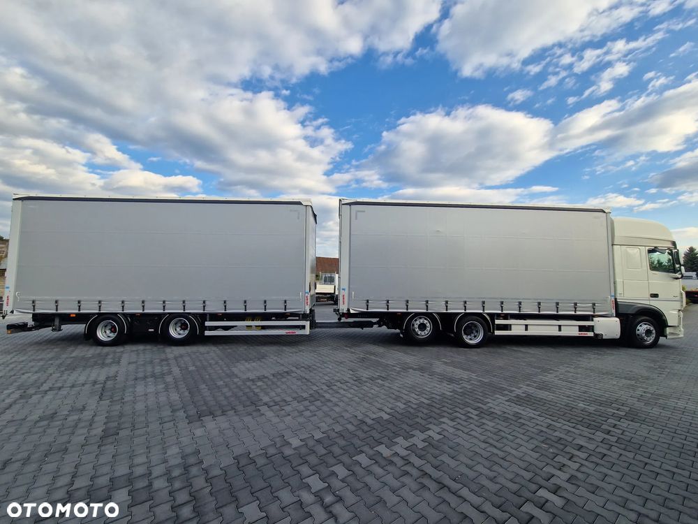 DAF XF 480 SSC E6 / TANDEM / 2x 7.7m / 120M3 / KLIMA POSTOJOWA / POLSKI SALON - 7