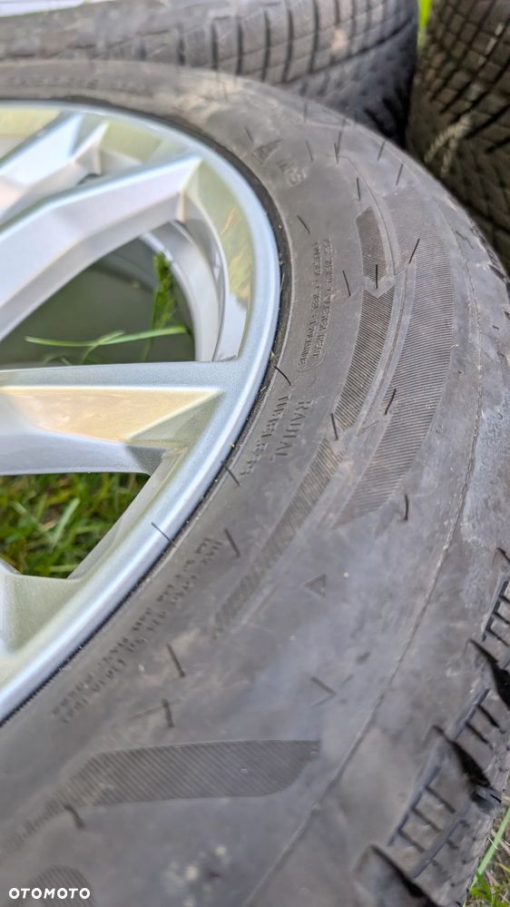 Prawie nowe oryginalne koła aluminiowe z oponami zimowymi - 7