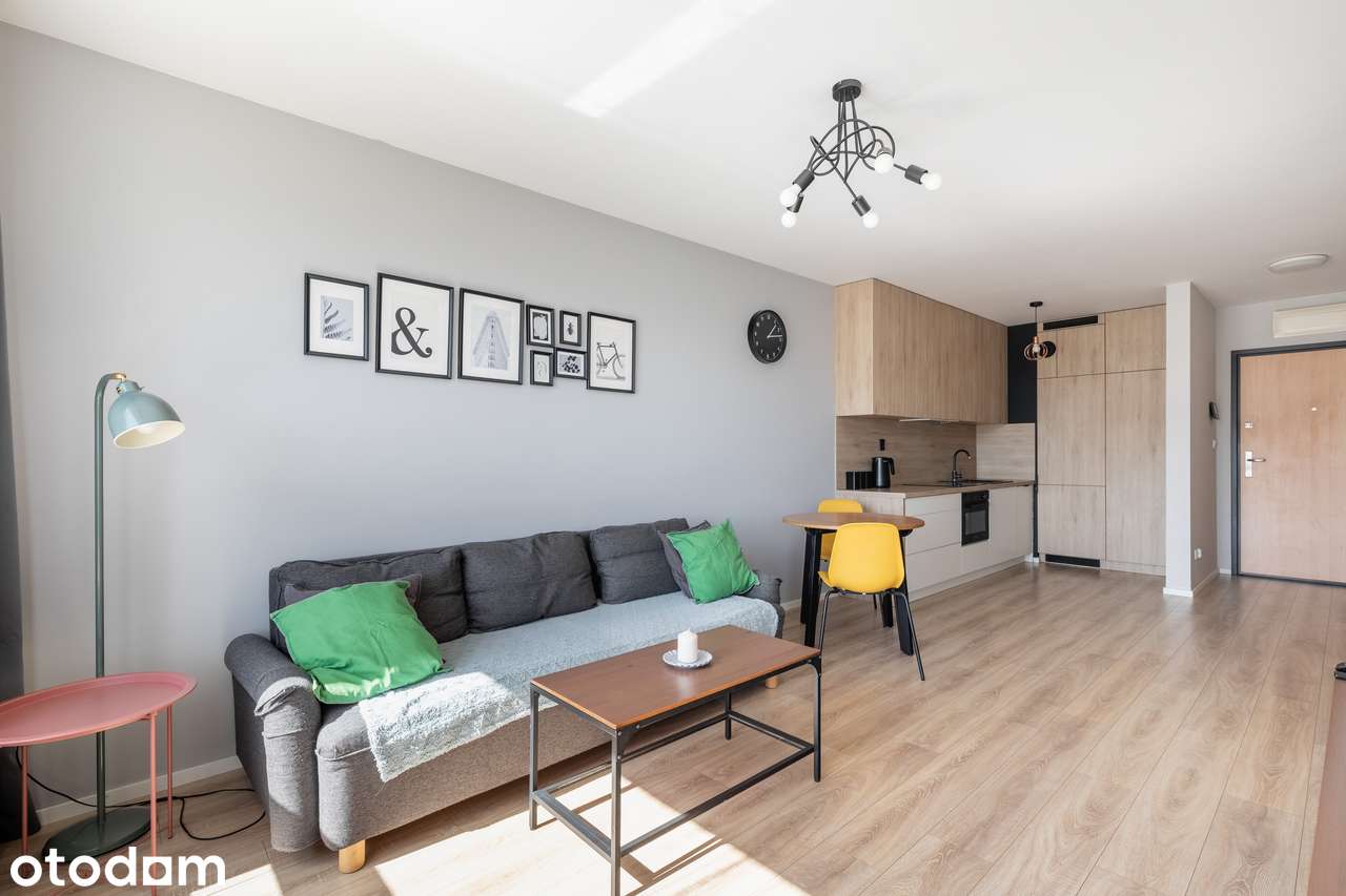 Mieszkanie 2-pokojowe 40 m² z balkonem – Aleja 29 Listopada, Kraków