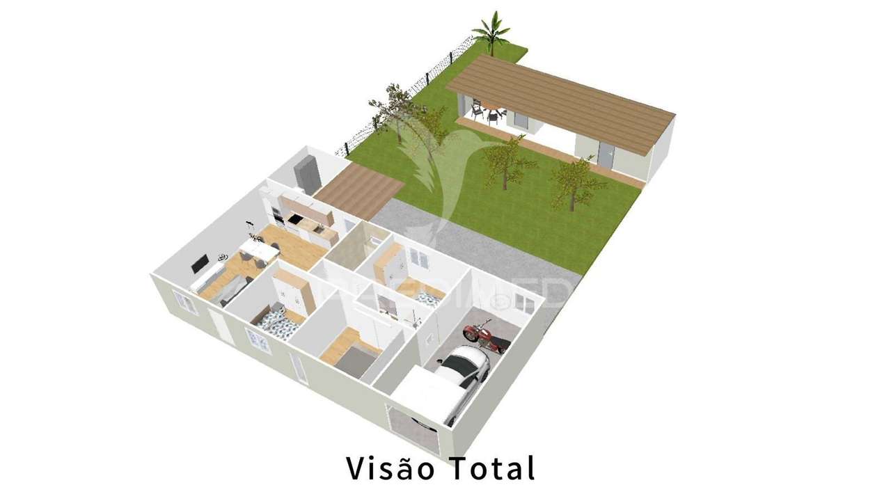 Moradia em construção na aldeia do Pego - Grande imagem: 2/10