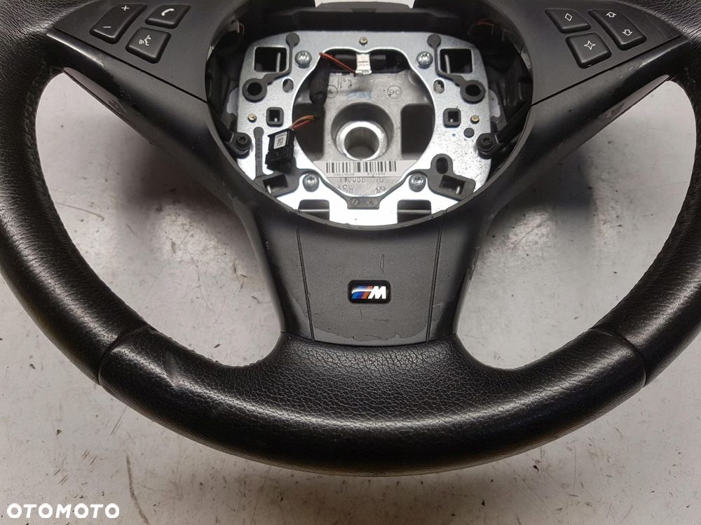 BMW 3 E93 E92 E90 M-PAKIET KIEROWNICA SKÓRZANA - 7