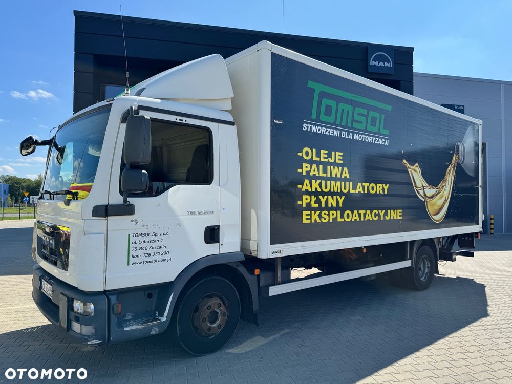 MAN TGL 12.220 KONTENER + WINDA - 1