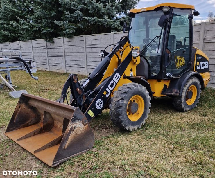 JCB 406 ładowarka przegubowa, kołowa, - 2