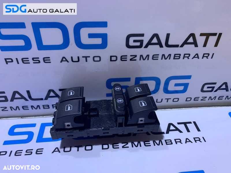 Panou Consola Buton Butoane Actionare Geamuri Usa Portiera Sofer VW Touareg 2003 - 2010 Cod 7L6959857E [D0096] - 1