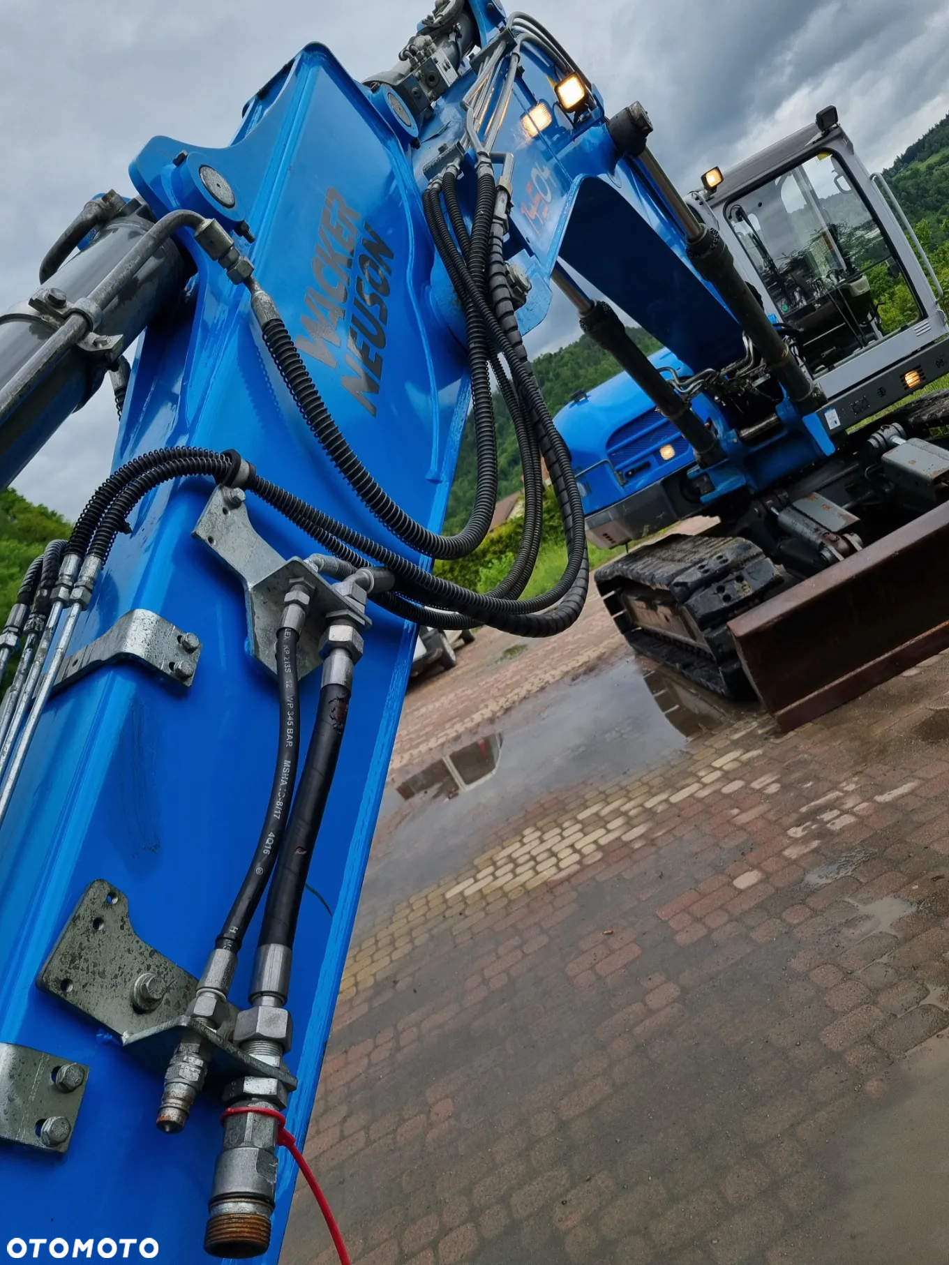 Wacker Neuson 15ton Koparka Gąsienicowa 14504 jak Nowa 2015rok 3300Mtg silnik DEUTZ 105km Oryginał DEKRA serwisy z Norwegii - 9