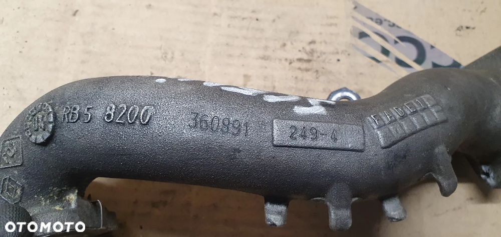 Rura przewód intercoolera Renault Scenic II 1.9 DCI 8200360891 - 7