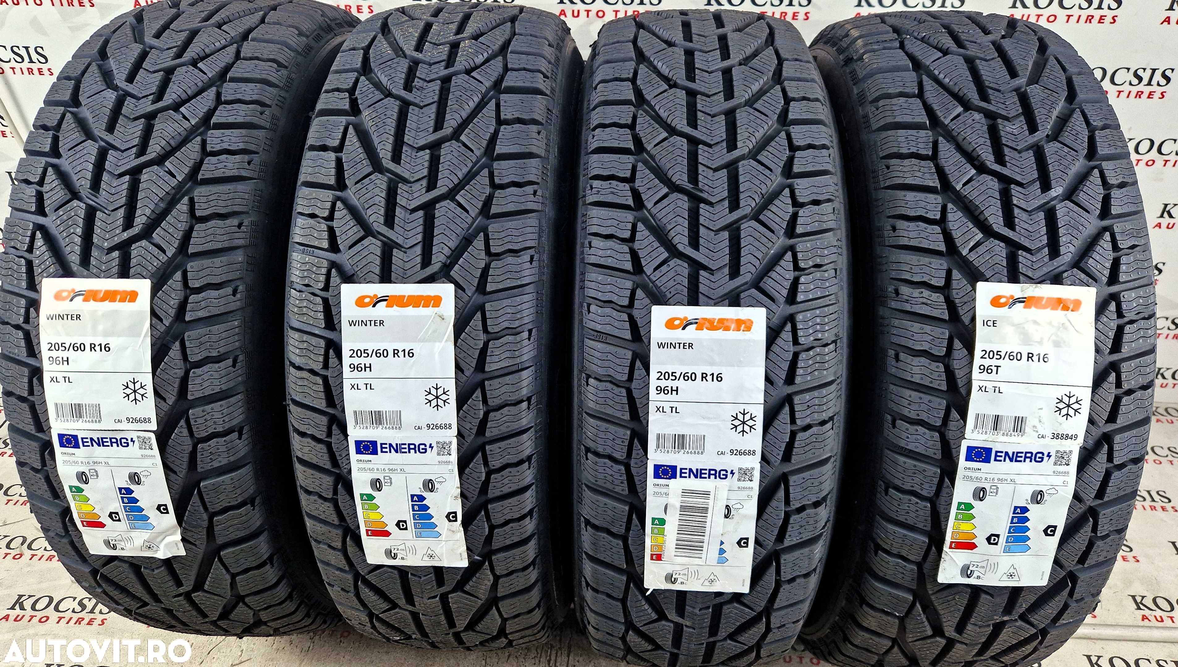 Anvelope noi iarna m+s 205 60 16 Orium ( by Michelin ) - 1