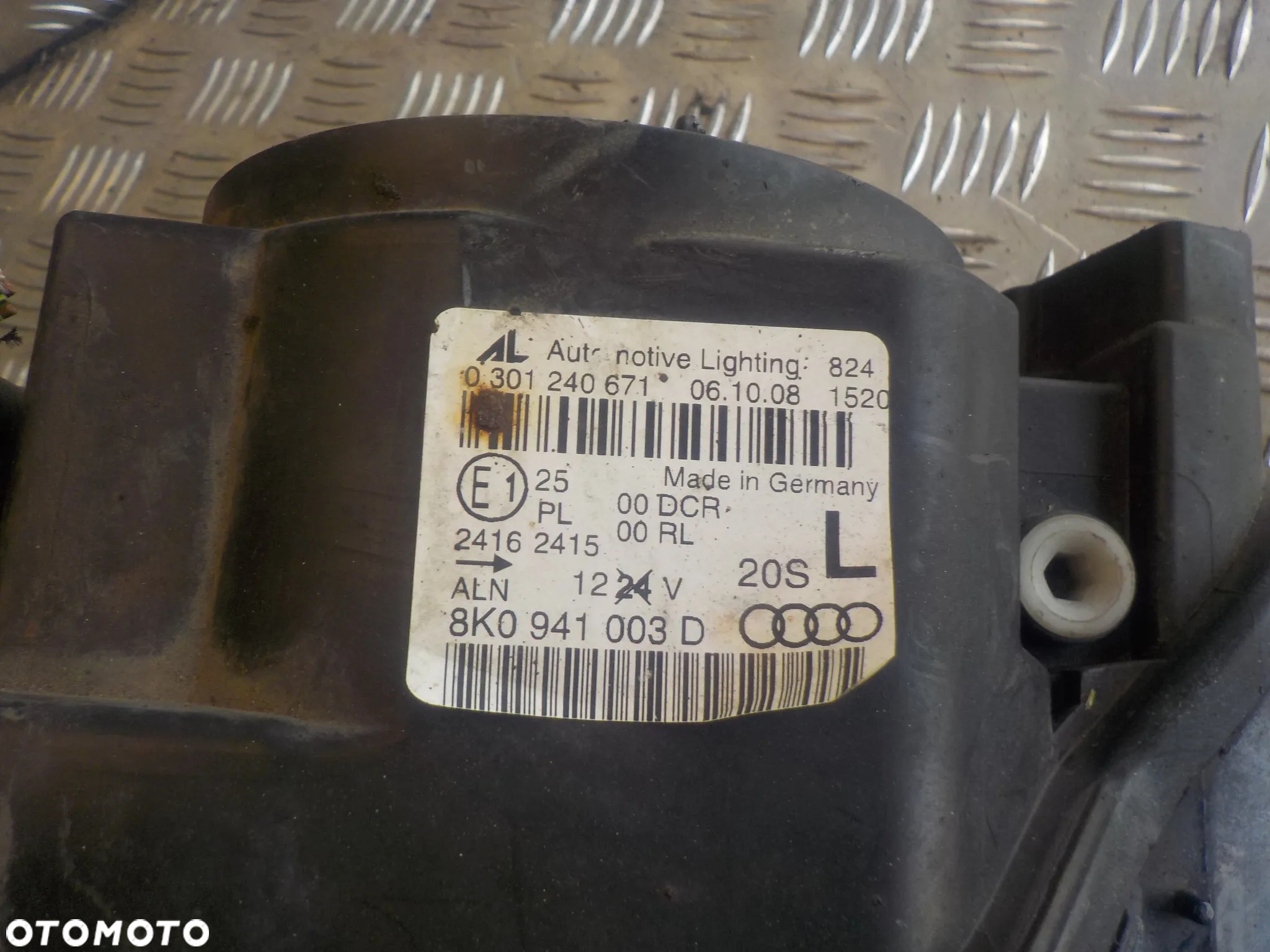 AUDI A4 B8 LAMPA LEWA PRZÓD XENON 8K0941003D UK - 3