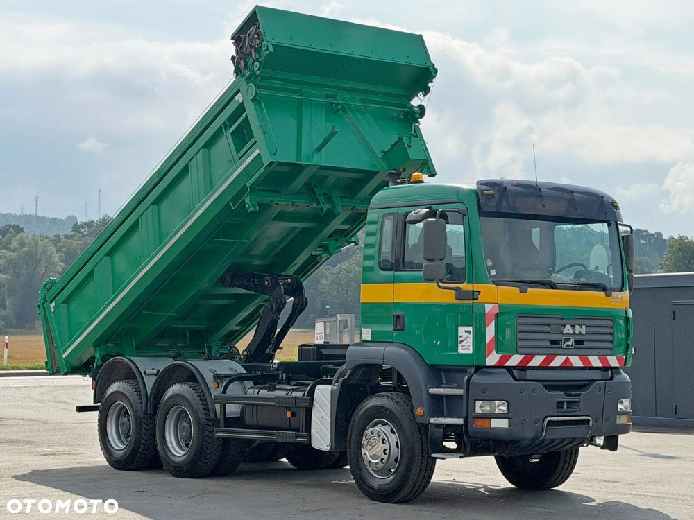 MAN TGA 33.350 * WYWROTKA 5,20 m + BORDMATIC * 6x4 * STAN BDB - 1