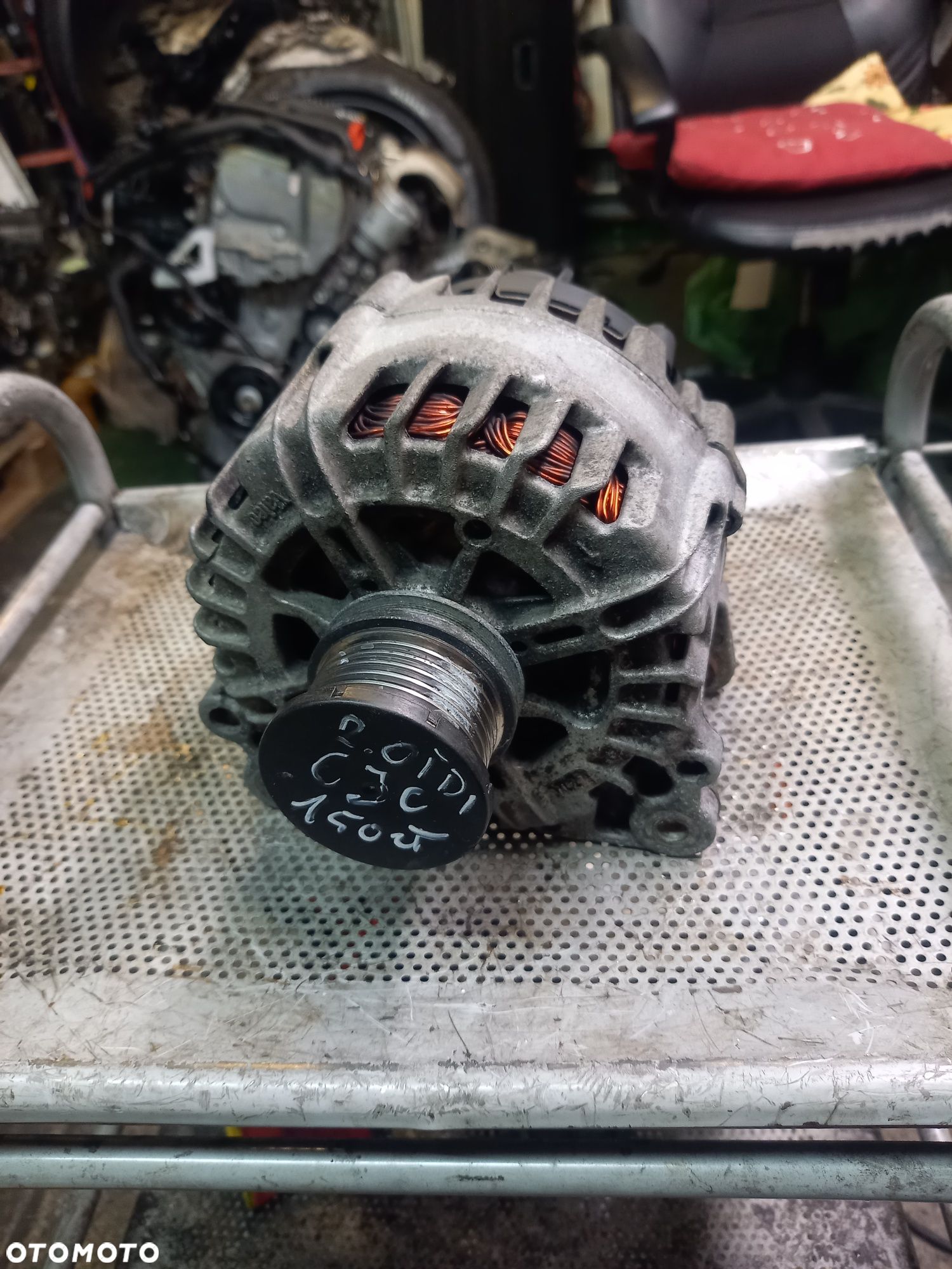 Alternator VW Golf audi skoda 2.0 tdi sprawny kompletny CJC - 1