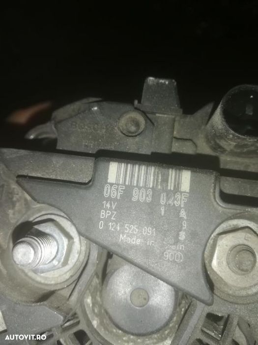 alternator 140a vw seat skoda audi 1.9 tdi 105 cp cod motor bkc bxe go - 2