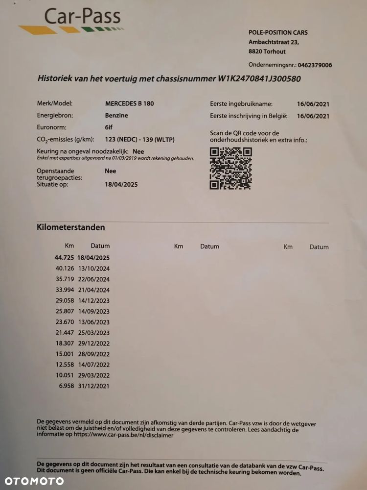 Mercedes-Benz Klasa B 180 AMG Line - 7