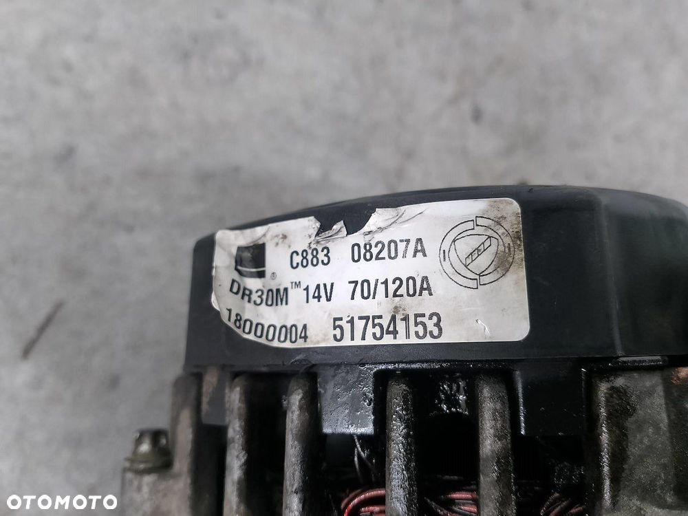 ALTERNATOR FIAT CROMA II 51754153  08207A 1.8 MPI 16V - 7