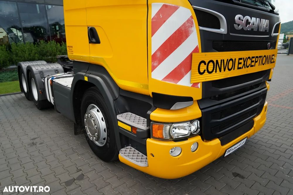 Scania R 520 / V8 / 6x4 / MTA: 110 TONE / I-PARK COOL / TRACTOR CU 3 AXE / EURO 6 - 10