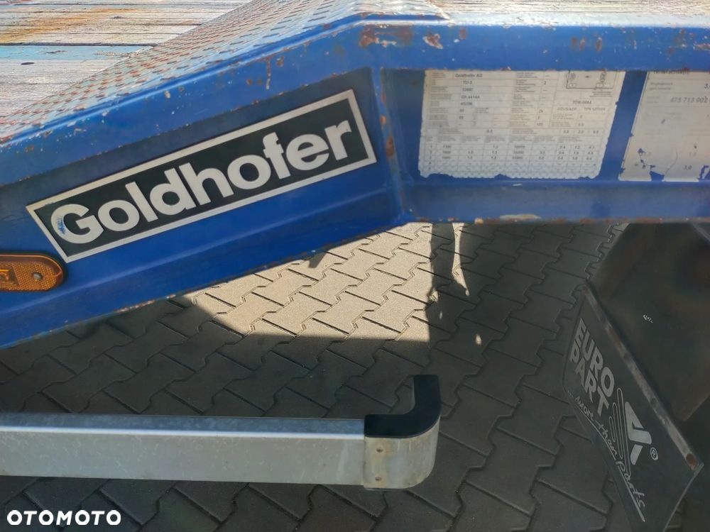 Goldhofer Przyczepa niskopodwoziowa 3 OSIE Goldhofer 2009r stan idealny - 9