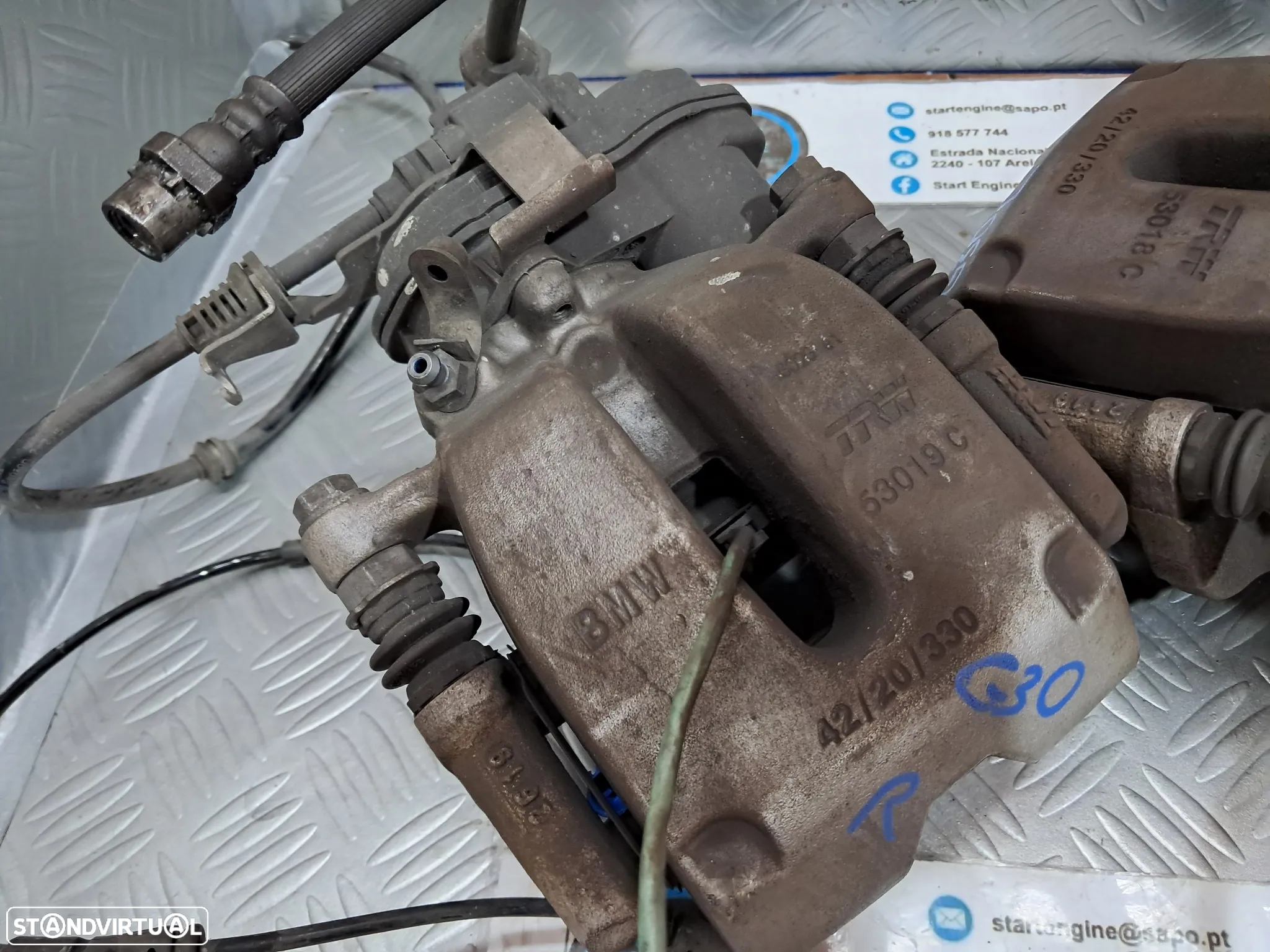 Pinças de Travão elétrico Bmw Serie 5 G30 G31 520d 525d 530d 535d 2017-2023 - 2