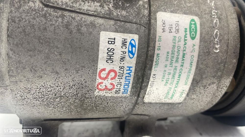 COMPRESSOR AR CONDICIONADO HYUNDAI GETZ 2005 - 1