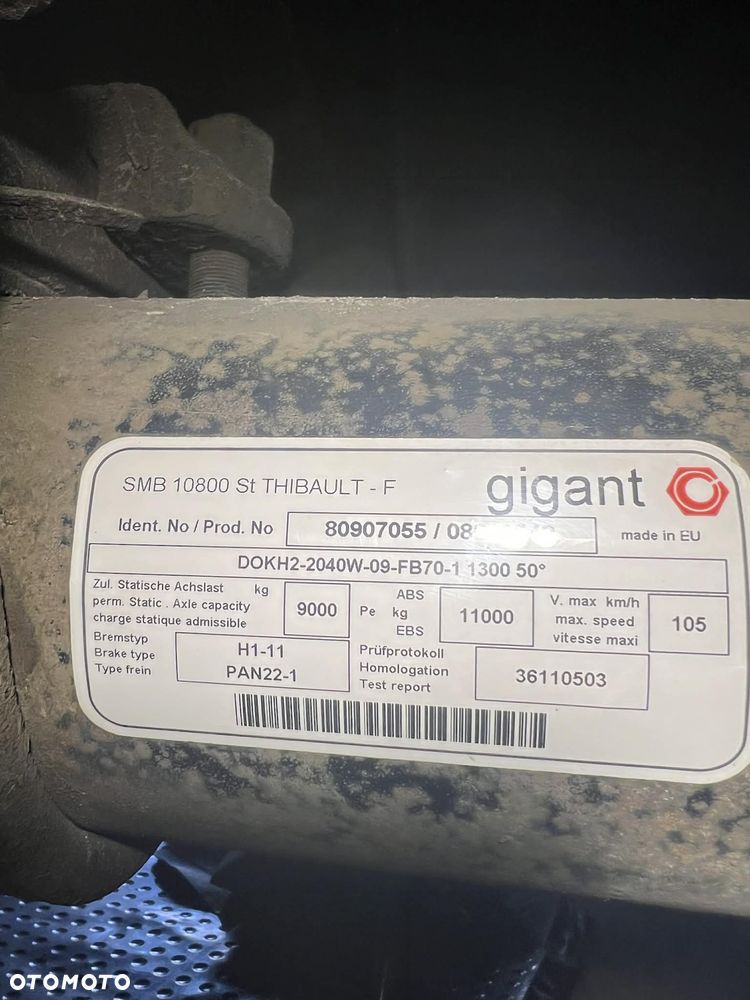 Osie Gigant naczepa Krone - 3