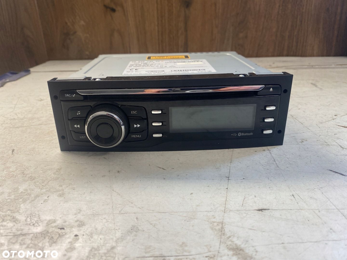 PEUGEOT 208 RADIO CD MP3 BLUETOOTH 98030745ZD - 1