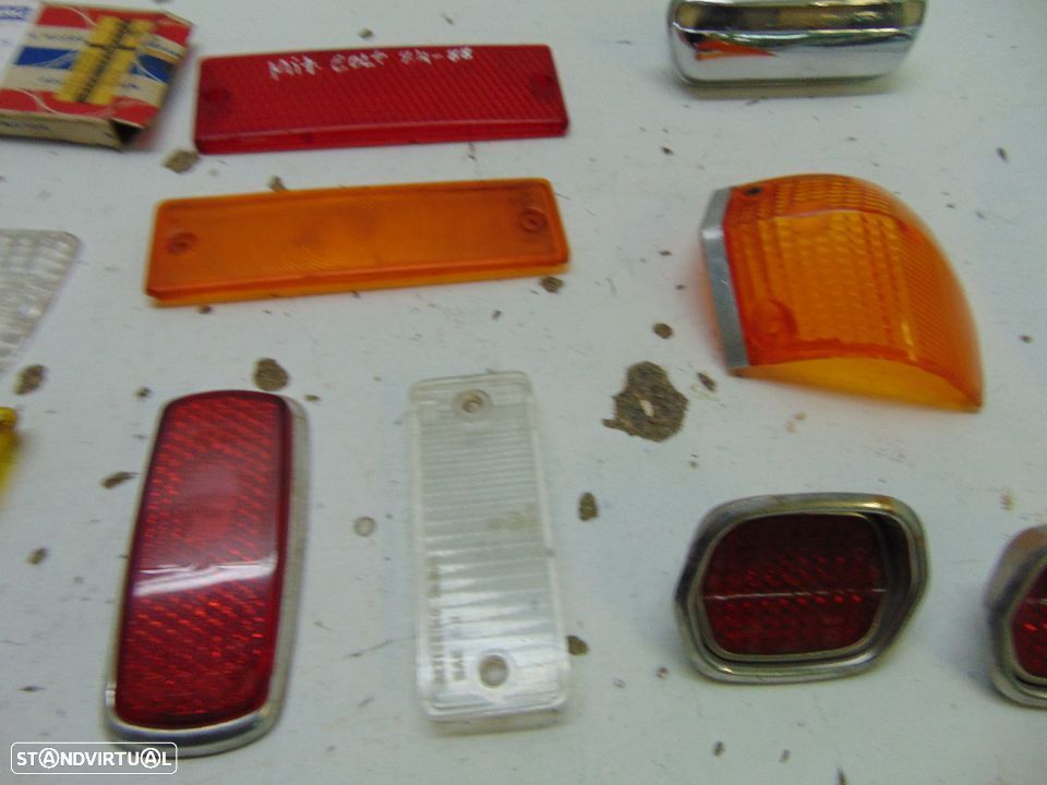 antigos e classicos vidros de farolim - 1