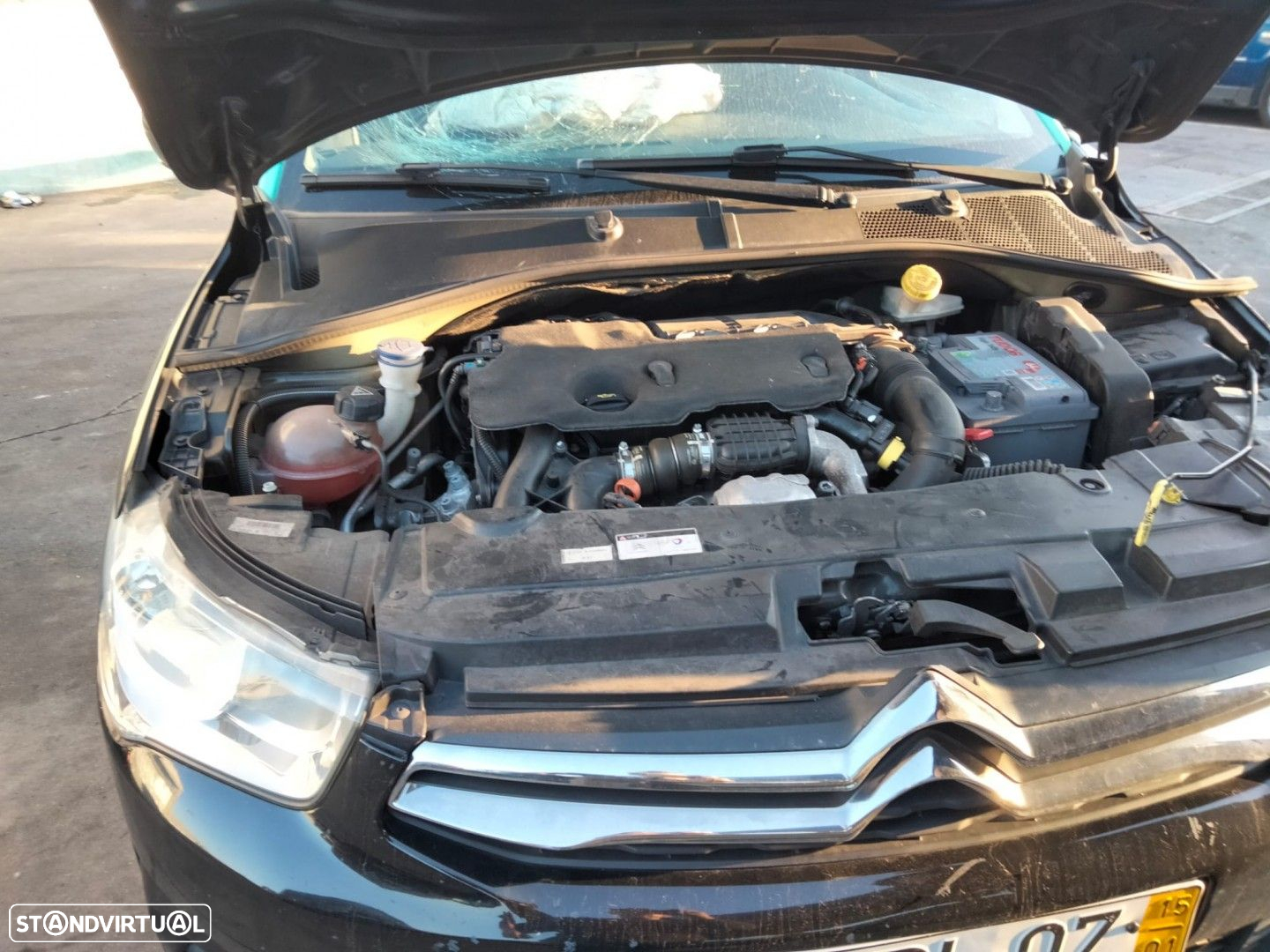 Citroen C-Elysée 1.6 HDI de 2015 disponível para peças 9HJ 9HP - 4