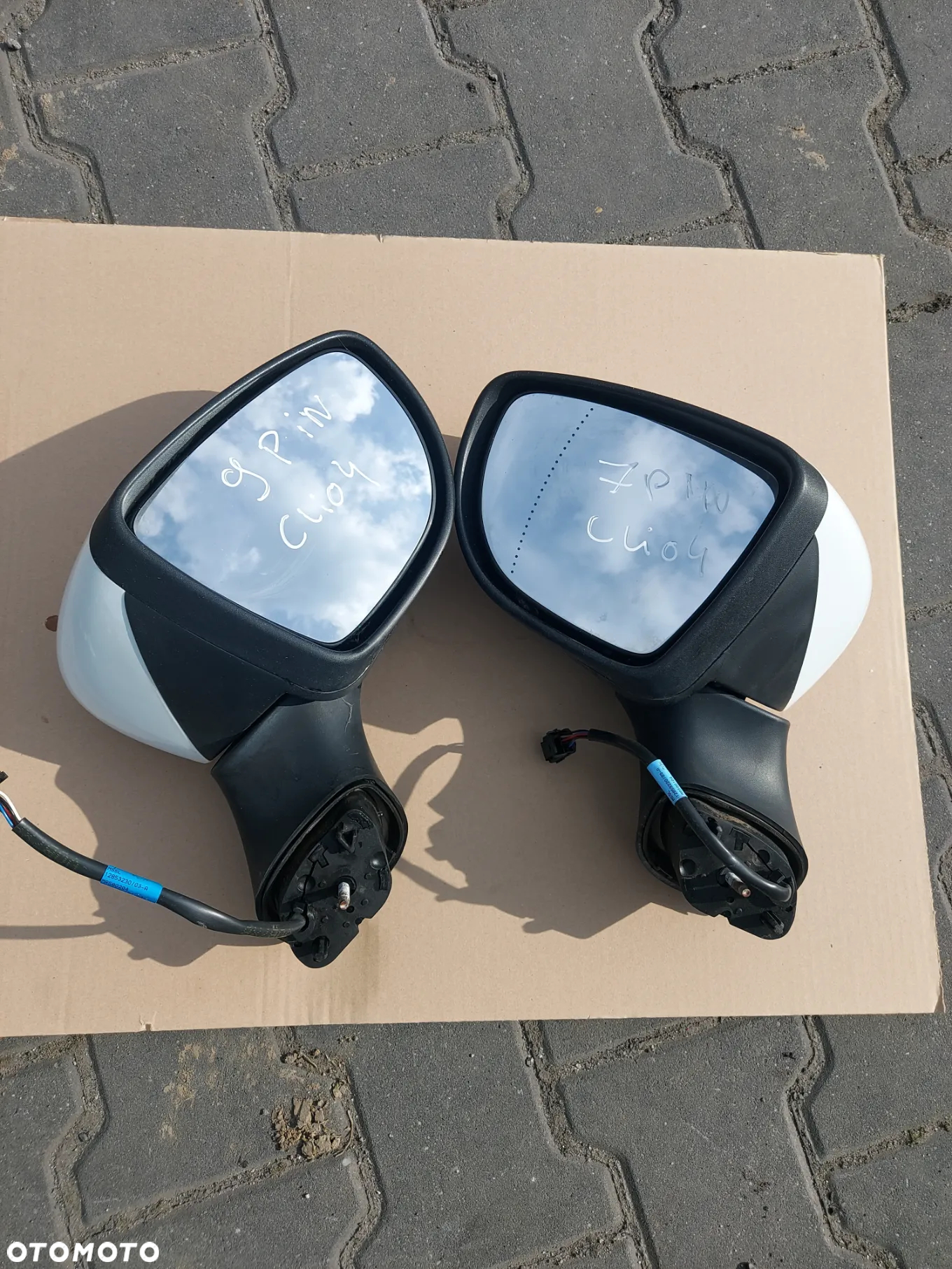 Renault Clio IV Lusterko lewe 7 pin prawe 9 pin europa - 2