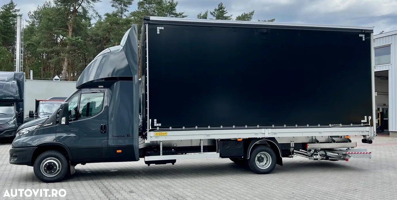 Iveco DAILY 3,0 TURBO 160 CP PREVAZUT CU SUPRASTRUCTURA CU PRELATA SI LIFT - 4