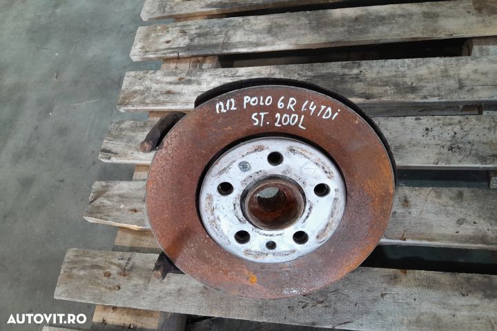 Fuzeta fata stanga Volkswagen VW Polo 5 6R [2009 - 2015] Hatchback 5- - 1