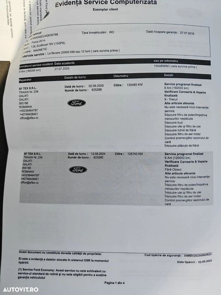 Ford Focus 1.5 Ecoboost Titanium - 18
