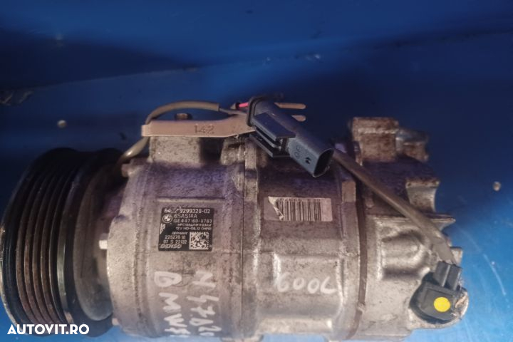 Compresor AC N47D20B 6452 9299328 02 6SAS14A 4471608763 MX1253 BMW Se - 2