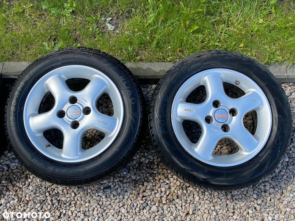 Alufelgi BBS 14 Felgi Aluminiowe VW SKODA AUDI Honda 4x100 6Jx14h2 ET38 - 5