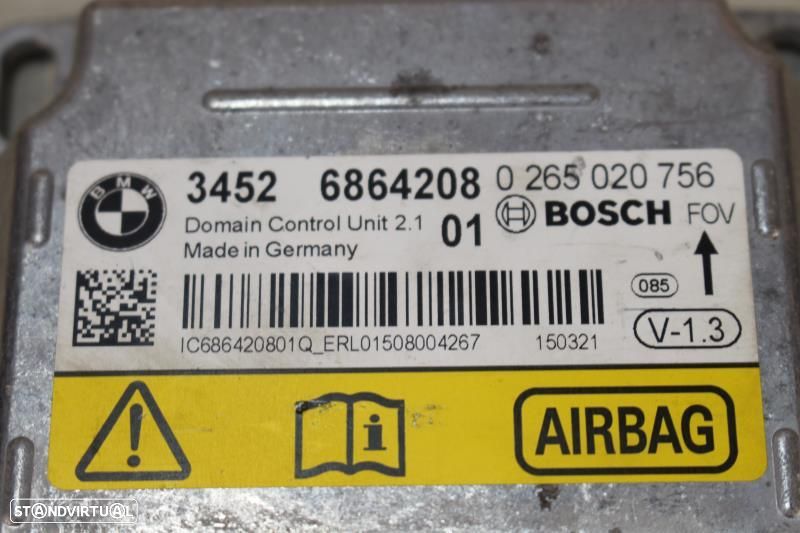 Centralina De Airbags Bmw 3 (F30, F80)  6864208 / 6 864 208 / 0 265 02 - 2