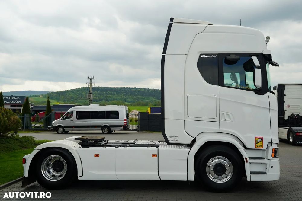Scania S 500 / RETARDER / COMPLET AIRMATIC / JANTE DIN ALIAJ / ANVELOPE 100% / - 10