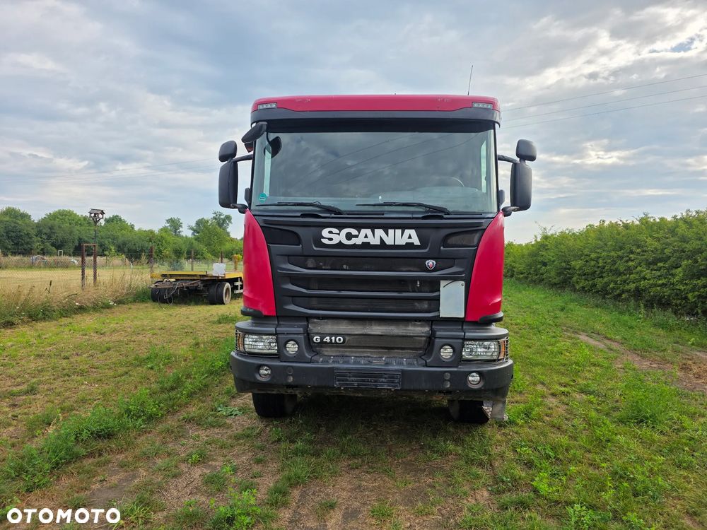 Scania G 410 4x4 + Carnhel Stalowa 26m3  z Niemiec - 5