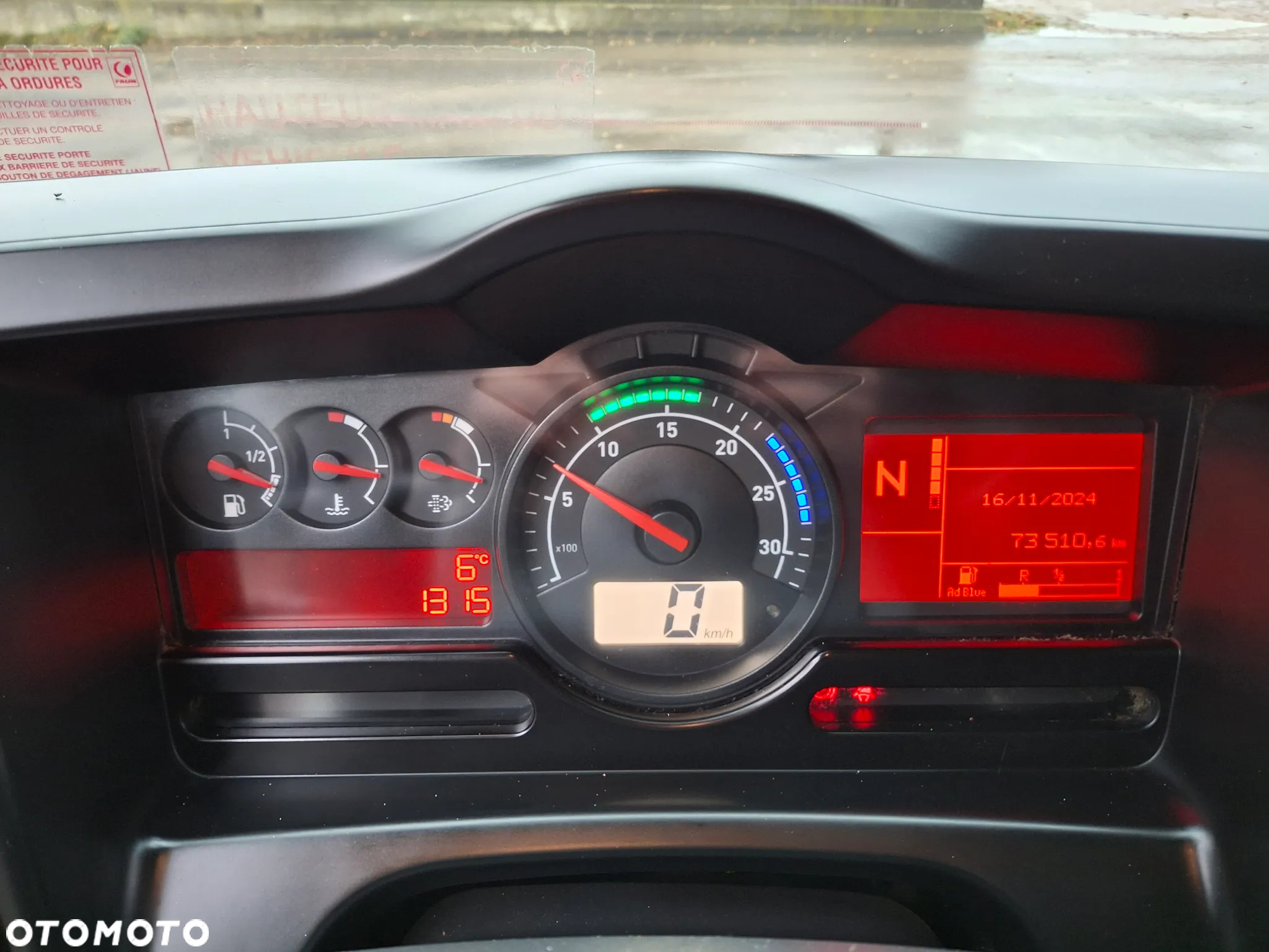 Renault D26 Śmieciarka Odpady FAUN Variopress Euro 6 2015r 3 Osie 73 Tyś KM - 27