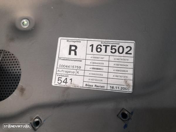 Elevador Tras Dto  Mercedes-Benz A-Class (W169) - 4