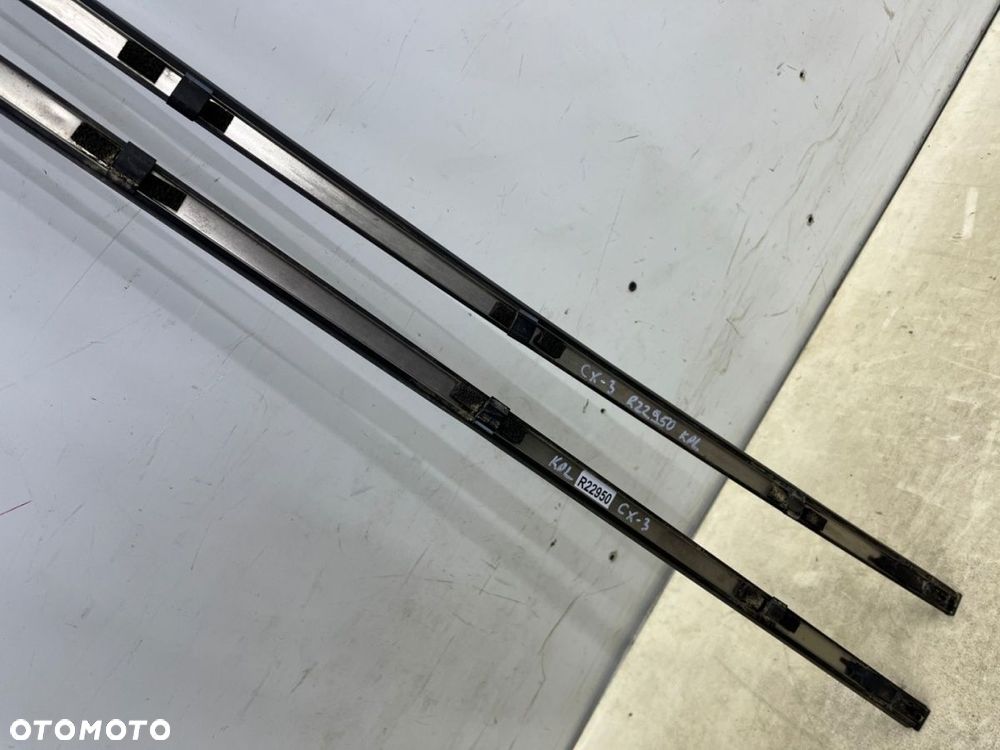 Listwa Mazda CX-3 CX3 14-21r. dachowa prawa lewa nakładka zaślepka KOMPLET d10e-k1057 - 11