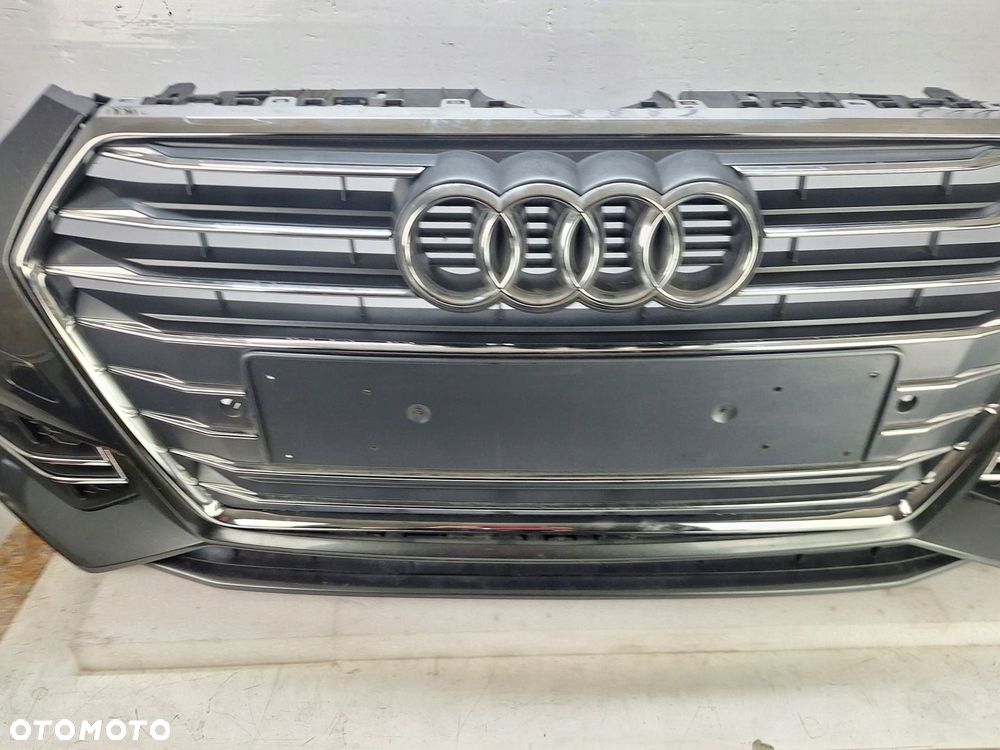 ZDERZAK AUDI S4 A4 S-LINE B9 8W 2017-2019 GRILL PRZED LIFTEM 6 X PDC SPRYSK - 5